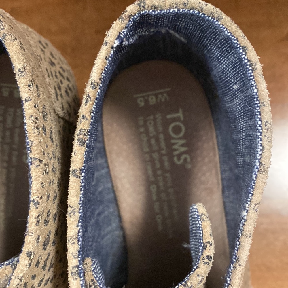 Toms cheetah wedge booties - Picture 5 of 7